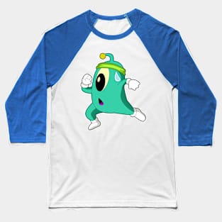 Alien as Runner Baseball T-Shirt